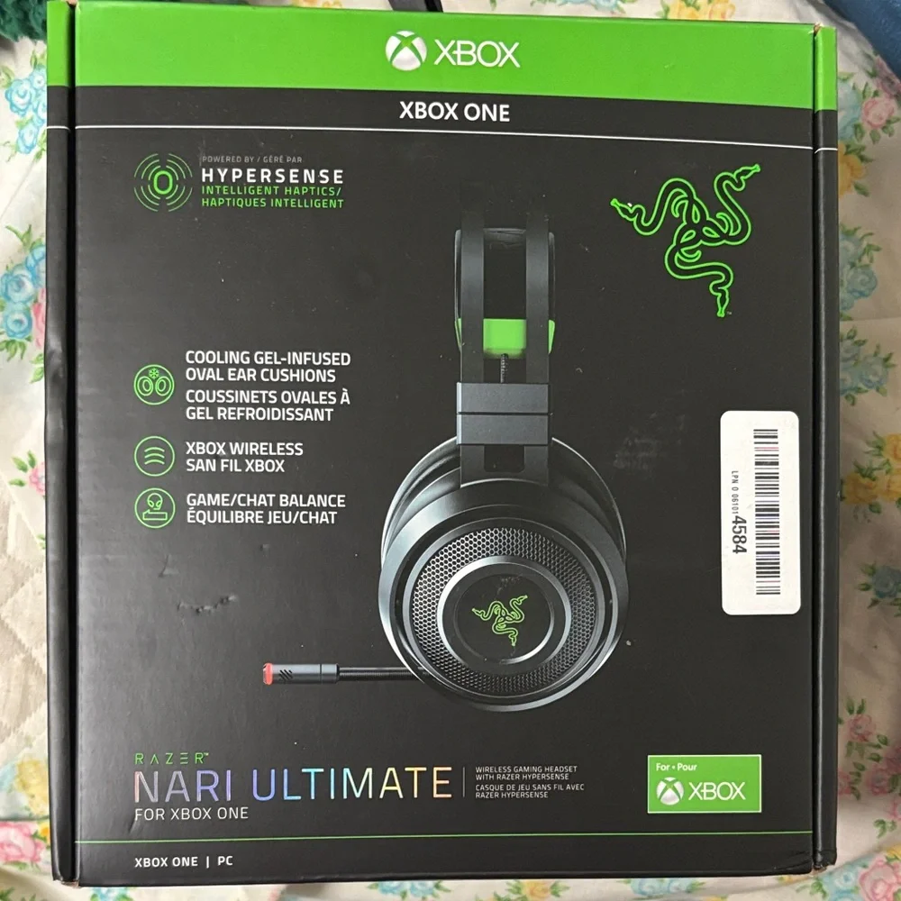 Razer Nari Ultimate Xbox Headset new open box
